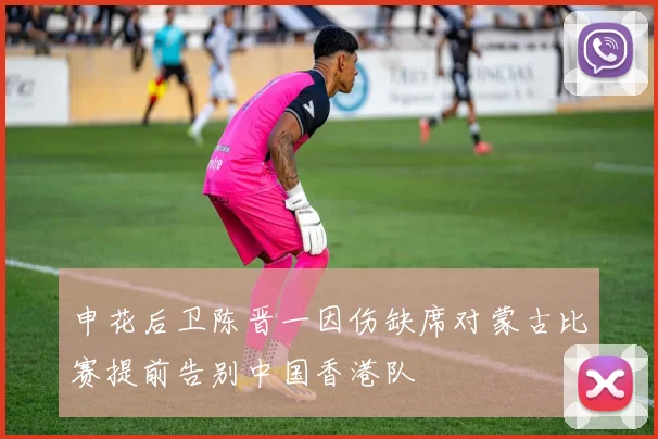 申花后卫陈晋一因伤缺席对蒙古比赛提前告别中国香港队